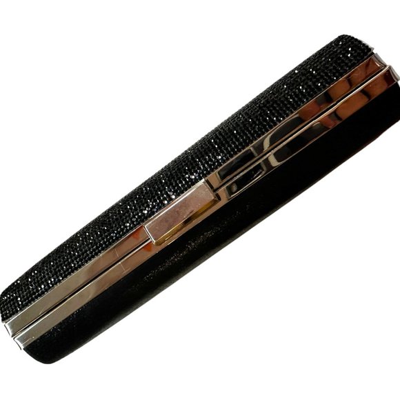 SPARKLE! BROWN'S SWAROVSKI ENCRUSTED EVENING BAG - Picture 3 of 14